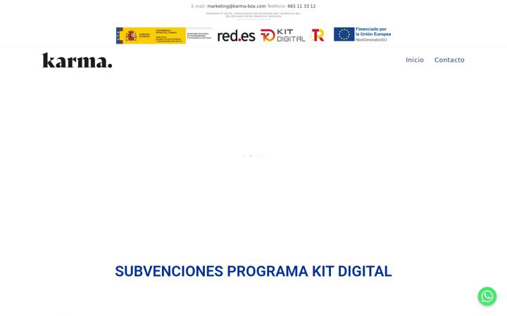 Screenshot of kitdigitalandalucia.es