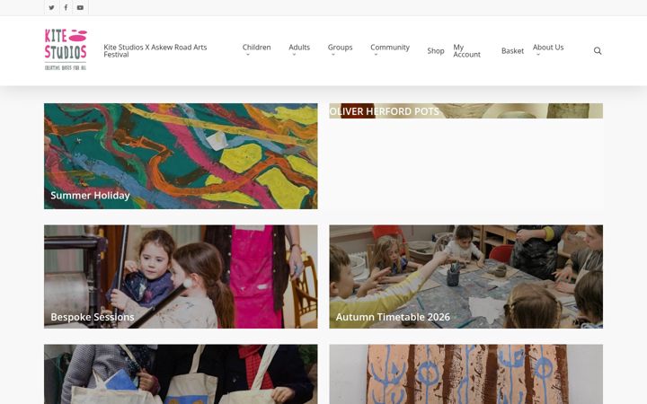 Screenshot of kitestudios.org