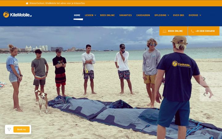 Screenshot of kitesurfles.net
