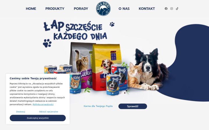 Screenshot of kitkadogi.pl