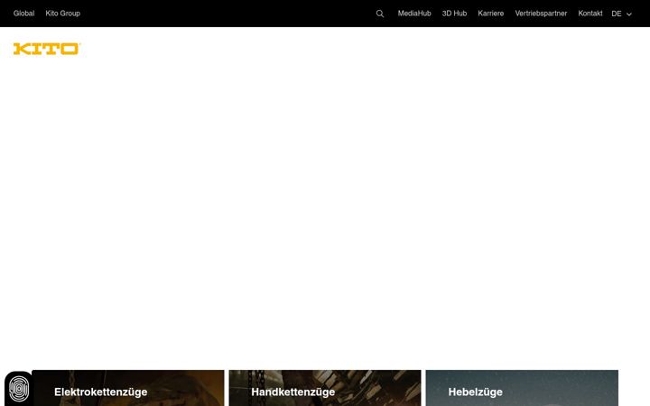 Screenshot of kito.net