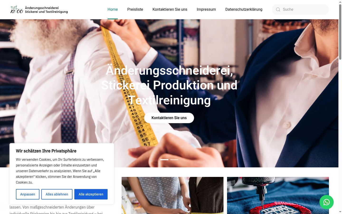 Screenshot tal-banner tal-kunsens muri qabel kwalunkwe interazzjoni