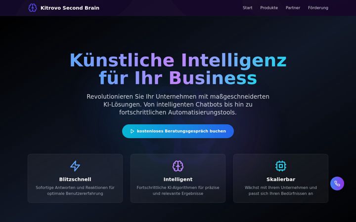 Screenshot of kitrovo.de