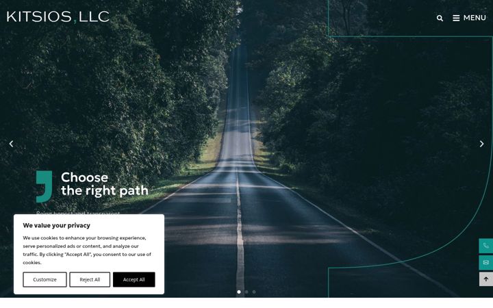 Screenshot of kitsiosllc.com