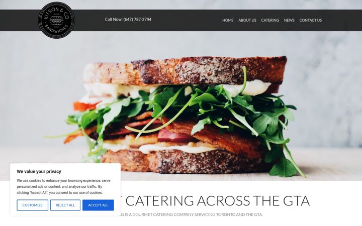 Screenshot of kitsonandco.com