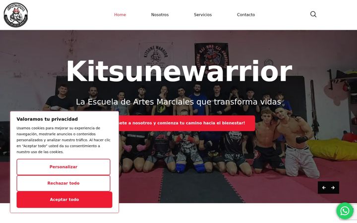 Screenshot of kitsunewarriorllissa.com