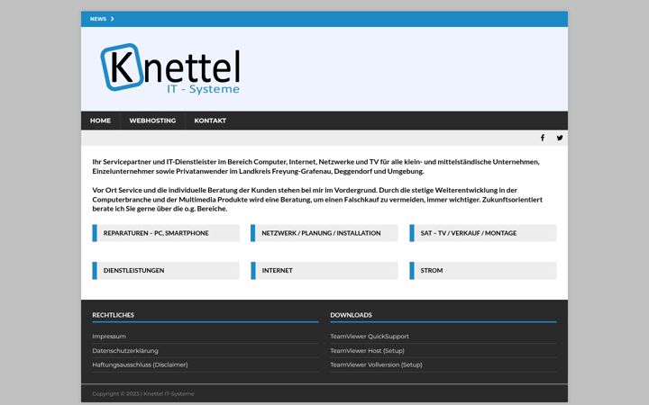 Screenshot of kitsysteme.de