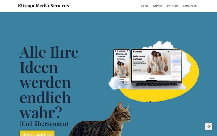 Screenshot of kittago.com