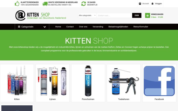 Zrzut ekranu kitten-shop.nl