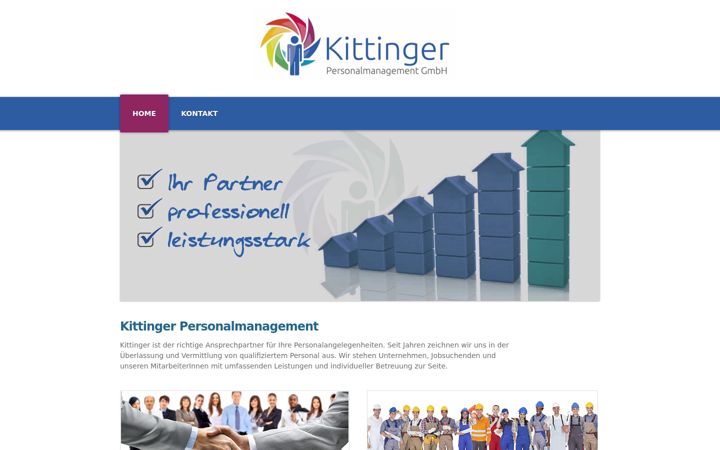 Screenshot of kittinger-pmg.at