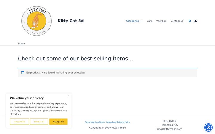 Screenshot of kittycat3d.com
