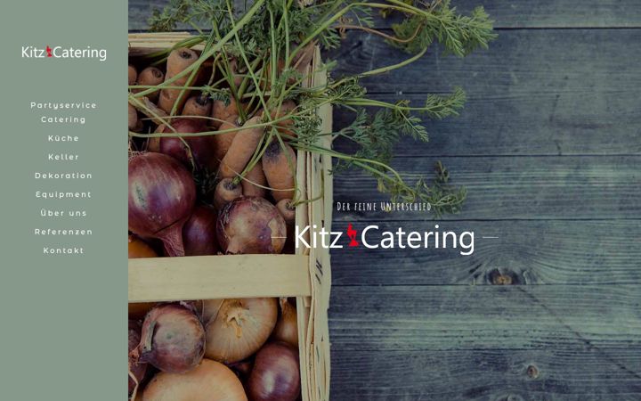 Screenshot of kitz-catering.com
