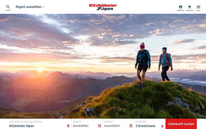 Screenshot of kitzbueheler-alpen.com