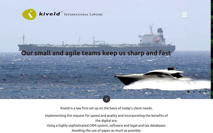 Screenshot of kiveld.nl