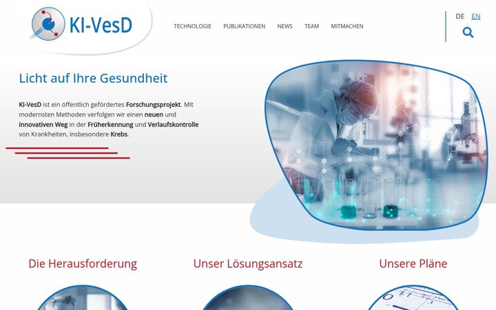 Screenshot of kivesd-projekt.de