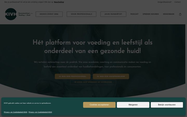 Screenshot of kivh.nl