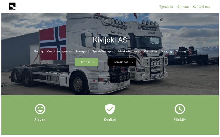 Screenshot of kivijoki.no