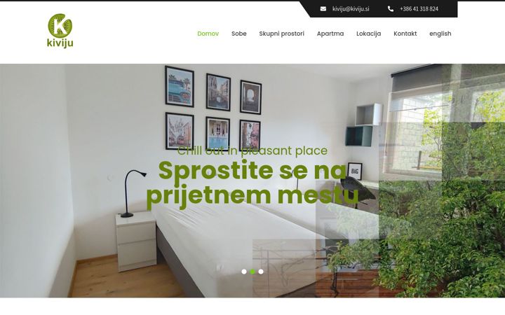 Screenshot of kiviju.si