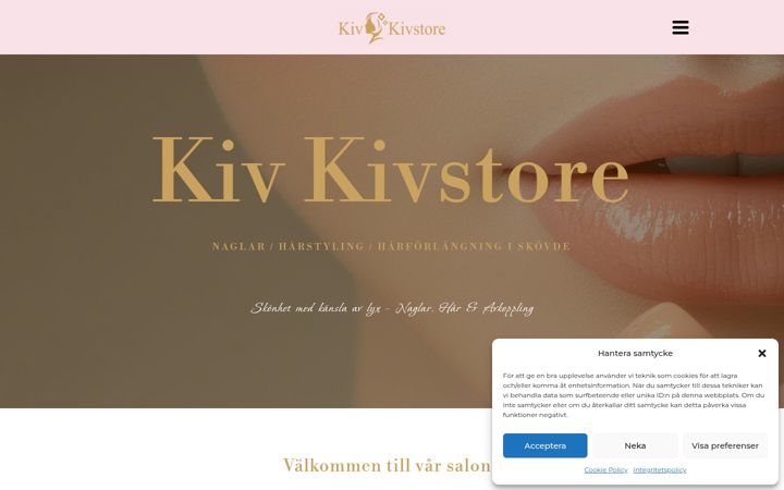Screenshot of kivstore.se