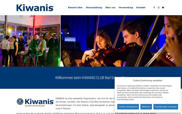 Screenshot of kiwanis-schwartau.de