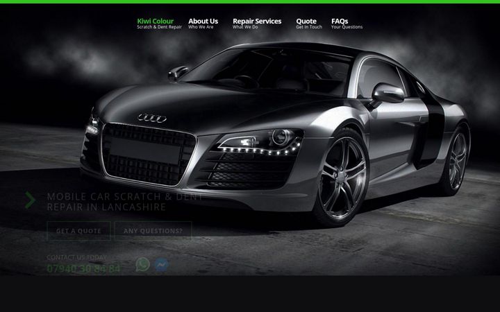 Screenshot of kiwicolourlancashire.co.uk
