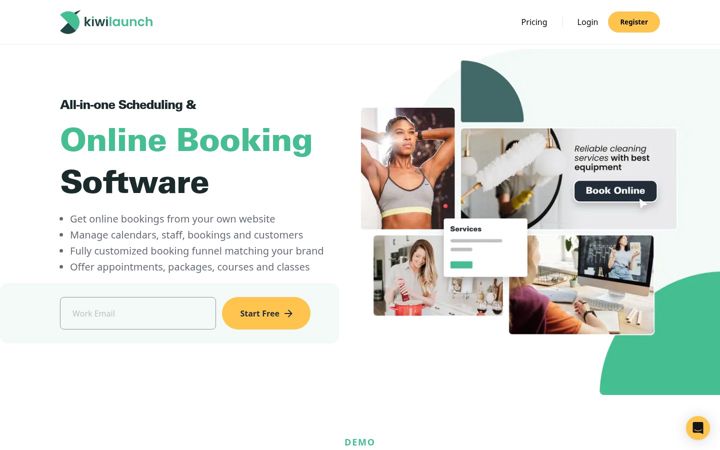 Screenshot of kiwilaunch.com