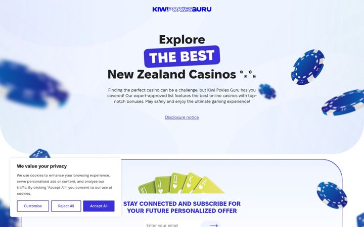 Screenshot of kiwipokiesguru.com