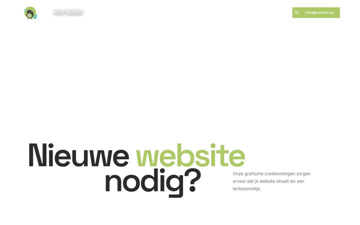 Screenshot of kiwisite.be