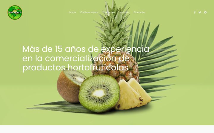 Screenshot of kiwiworld.es