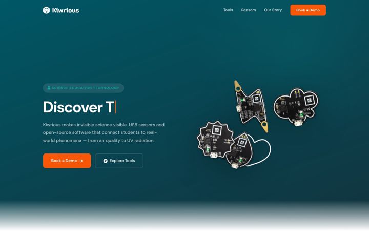 Screenshot of kiwrious.com