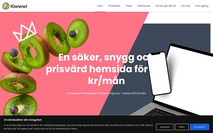 Screenshot of kiwwwi.se