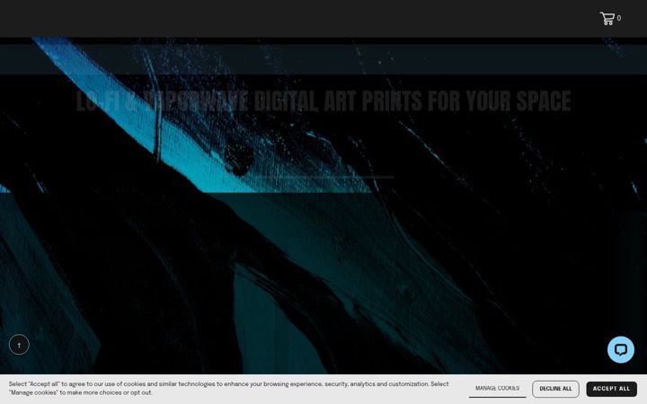 Screenshot of kiyoarts.com
