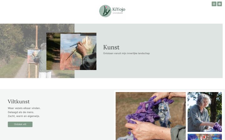 Screenshot of kiyojo.nl