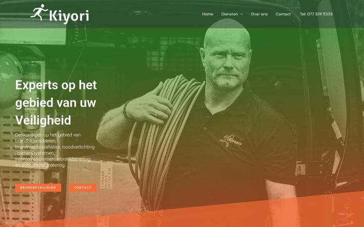 Screenshot of kiyori.nl