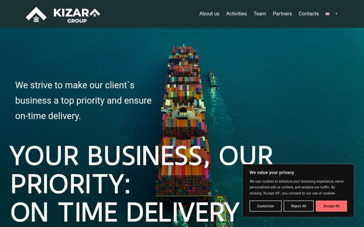 Screenshot of kizara.hu