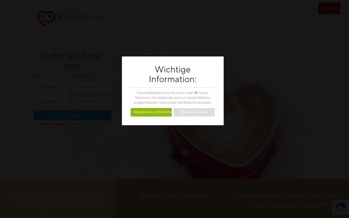 Screenshot of kizz24.net
