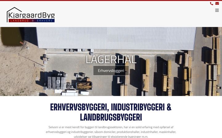 Screenshot of kjargaardbyg.dk