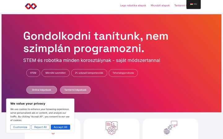 Screenshot of kjbkinfinity.com