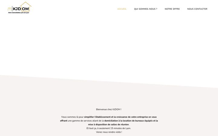 Screenshot του kjdom.fr