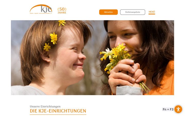Screenshot of kje-hilfe.de