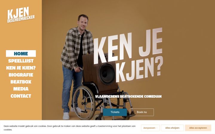 Screenshot of kjen.be