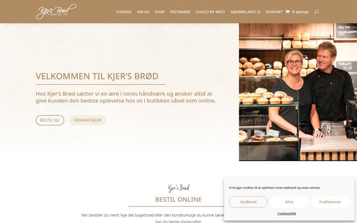Screenshot of kjersbroed.dk