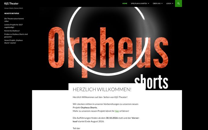 Screenshot of kjg-theater.de