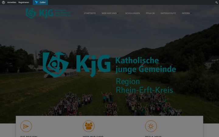 Screenshot of kjgrek.de