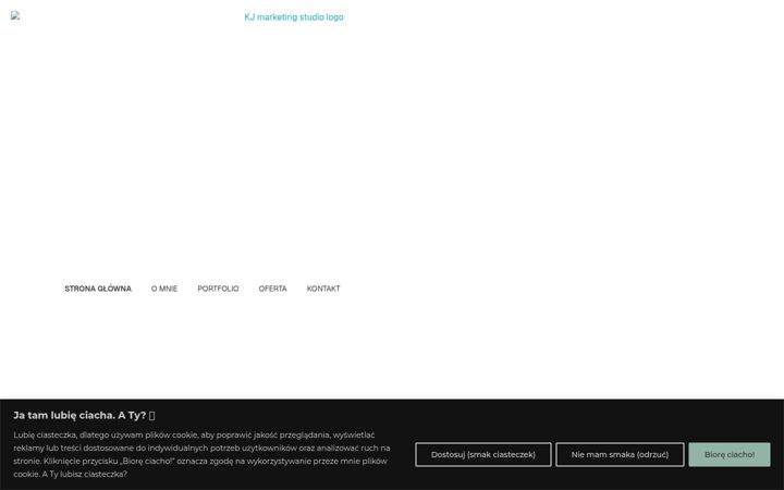 Screenshot of kjmarketingstudio.pl