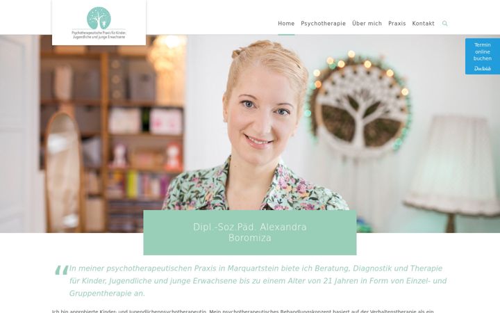 Screenshot of kjp-achental.de