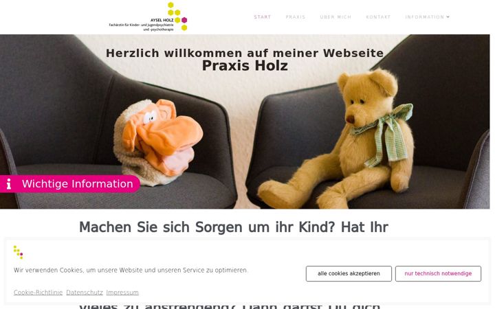 Screenshot of kjp-holz.de