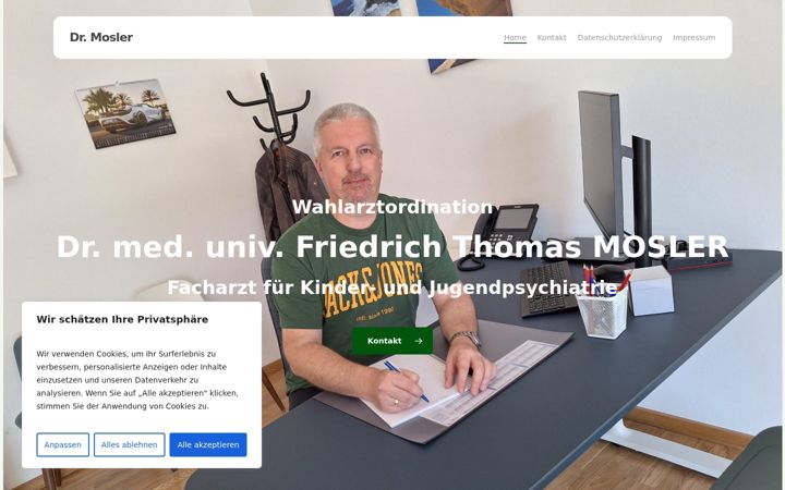 Screenshot of kjp-mosler.at