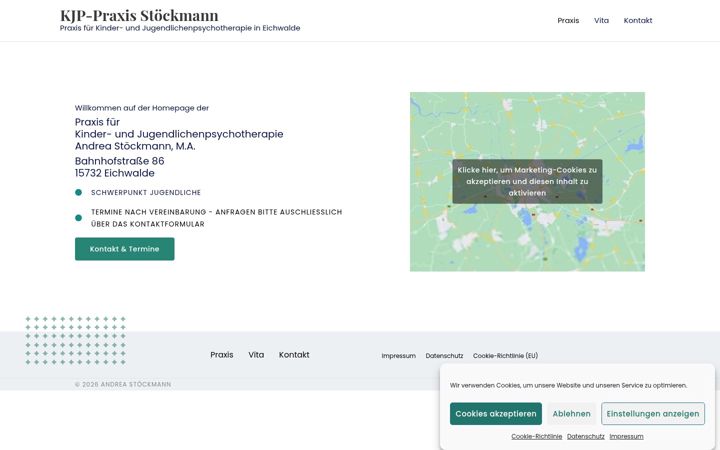 Screenshot of kjp-stoeckmann.de