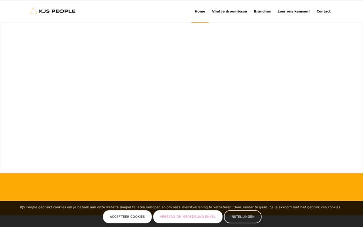 Screenshot of kjspeople.com